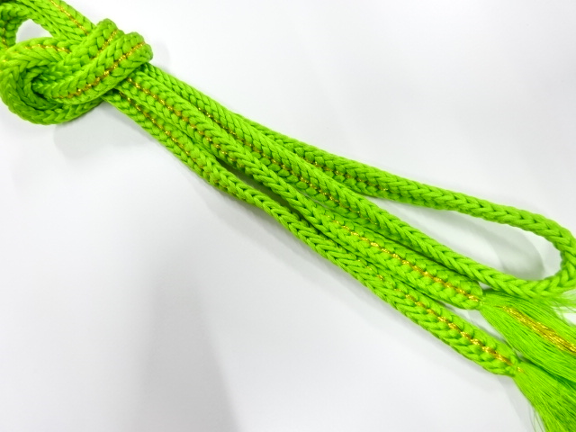 正絹　手組帯締め